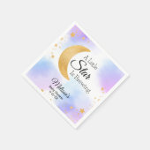 Little Star Brewing Dreamy Baby Shower スタンダードカクテルナプキン (角)