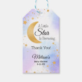 Little Star Brewing Thank You Baby Shower ギフトタグ (正面)