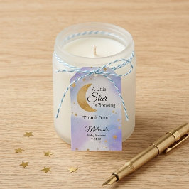 Little Star Brewing Thank You Baby Shower ギフトタグ