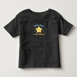 Little Star In The Making Cute Toddler Graphic Tee トドラーTシャツ
