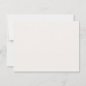 Little Star Nursery Stationery Note Card 招待状 (裏面)