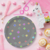 Little Stars, Big Smiles Birthday Party Plates ペーパープレート (パーティー)