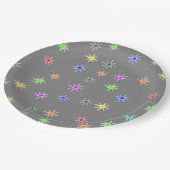 Little Stars, Big Smiles Birthday Party Plates ペーパープレート (アングル)