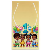 Little Stars First Birthday Bash スモールペーパーバッグ (裏面)