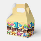 Little Stars First Birthday Bash フェイバーボックス (裏面サイド)