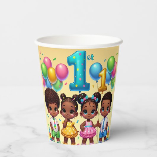 Little Stars First Birthday Bash 紙コップ (裏面)