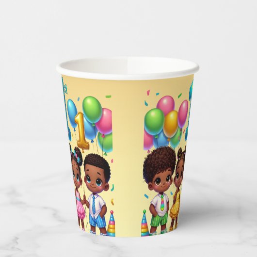 Little Stars First Birthday Bash 紙コップ (左)
