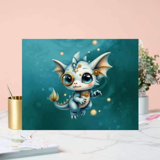 Little Steam Dragon – Professional Chaos Engineer. アクリルサイン (ウェディング)