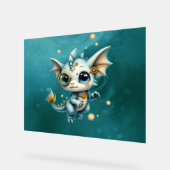 Little Steam Dragon – Professional Chaos Engineer. アクリルサイン (傾斜)