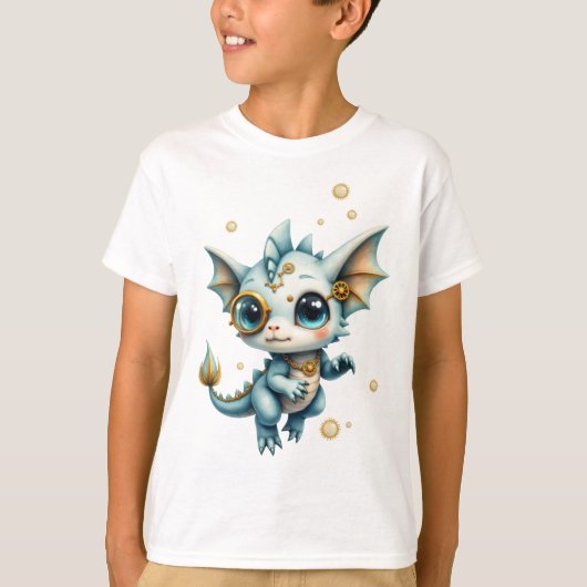 Little Steam Dragon – Professional Chaos Engineer. Tシャツ (正面)