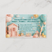 Little Steps Day Care Small Business QR Code 名刺 (裏面)