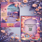 Little Steps Daycare Preschool Logo Small Business チラシ