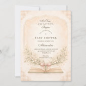 Little Story Begins Baby Shower 招待状 (正面)