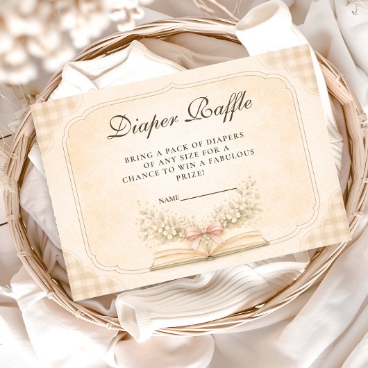 Little Story Begins Diapper Raffle エンクロージャーカード