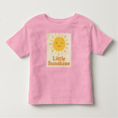 🌞 Little Sunshine Kids T-Shirt トドラーTシャツ (正面)