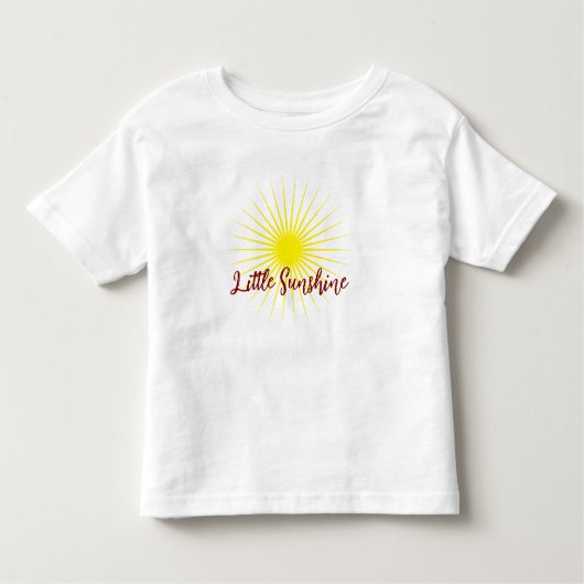 Little Sunshine T-shirt トドラーTシャツ (正面)
