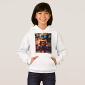 Little Superhero Boy 3D Cartoon – 強く微笑む (正面フル)