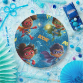 Little Superheroes Party ペーパープレート (パーティー)