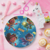 Little Superheroes Party ペーパープレート (パーティー)