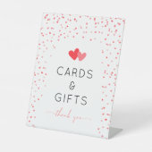 Little Sweetheartベビーシャワーカード&ギフトサイン 台座サイン (正面)