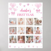 Little Sweetheart初年度マイルストーン写真 ポスター (正面)