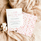 Little Sweetheart Baby Shower招待状、Baby Shower 招待状