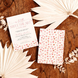 Little Sweetheart Baby Shower招待状、Baby Shower 招待状