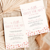 Little Sweetheart Baby Shower招待状、Baby Shower 招待状