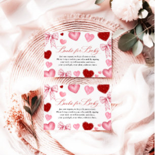 Little Sweetheart Baby Shower、赤ちゃんのための本 エンクロージャーカード