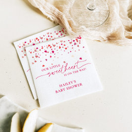 Little Sweetheart Baby Shower、Baby Shower スタンダードカクテルナプキン