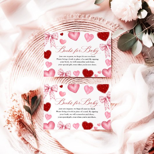 Little Sweetheart Baby Shower, Books for Baby エンクロージャーカード