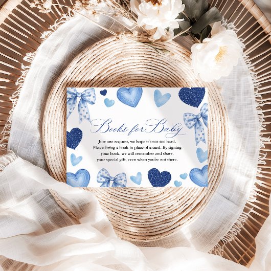 Little Sweetheart Baby Shower, Books for Baby エンクロージャーカード