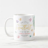 Little Sweetheart Baby Shower Fever Mag コーヒーマグカップ (左)