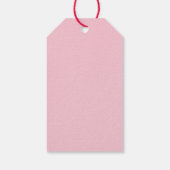 Little sweetheart bearベビーシャワーありがとう ギフトタグ (裏面)