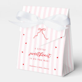 Little Sweetheart Bow Baby Shower フェイバーボックス