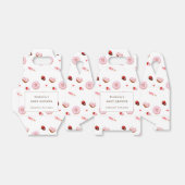 Little Sweetheart Donuts Valentines Baby Shower フェイバーボックス (折り畳みなし)