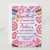 Little Sweetheart is Turning One Valentines Birth シーズンカード (正面)