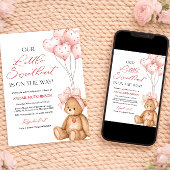 Little Sweetheart Valentine Baby Shower 招待状