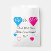 Little Sweetheart Valentine's Dayジェンダー・リビール フェイバーバッグ (正面)