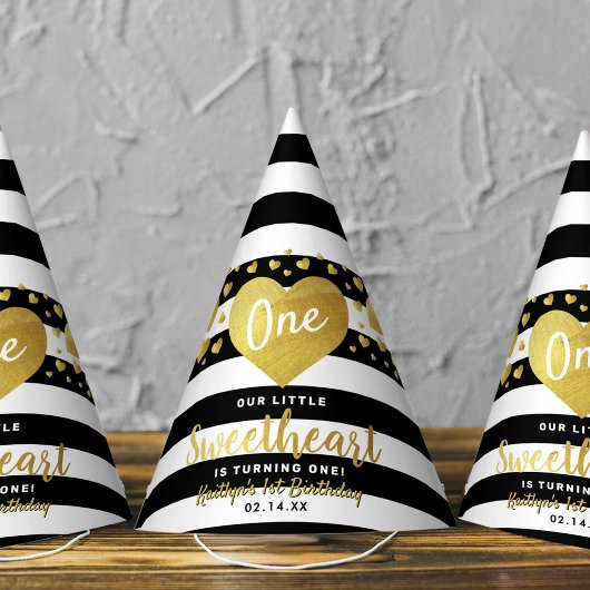 Little Sweetheart Valentine's Day Any Age Birthday パーティーハット