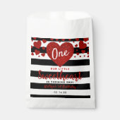 Little Sweetheart Valentine's Day Any Age Birthday フェイバーバッグ (正面)