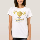 Little Sweetheart Valentine's Day Any Age Birthday Tシャツ (正面)