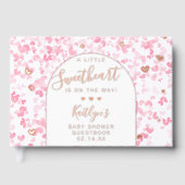 Little Sweetheart Valentine's Day Baby Shower ゲストブック (正面)