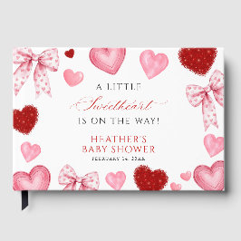 Little Sweetheart Valentines Day Baby Shower ゲストブック