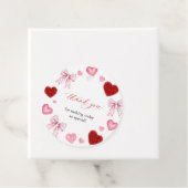 Little Sweetheart Valentines Day Baby Shower フェイバータグ (インサイチュ)