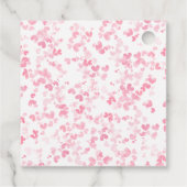 Little Sweetheart Valentine's Day Baby Shower フェイバータグ (裏面)