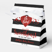 Little Sweetheart Valentine's Day Baby Shower フェイバーボックス (正面サイド)