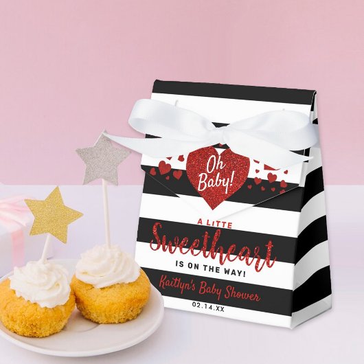 Little Sweetheart Valentine's Day Baby Shower フェイバーボックス