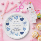 Little Sweetheart Valentines Day Baby Shower ペーパープレート (パーティー)