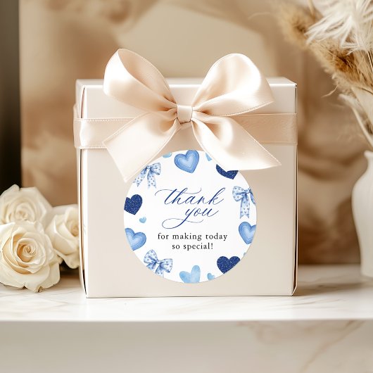 Little Sweetheart Valentines Day Baby Shower ラウンドシール